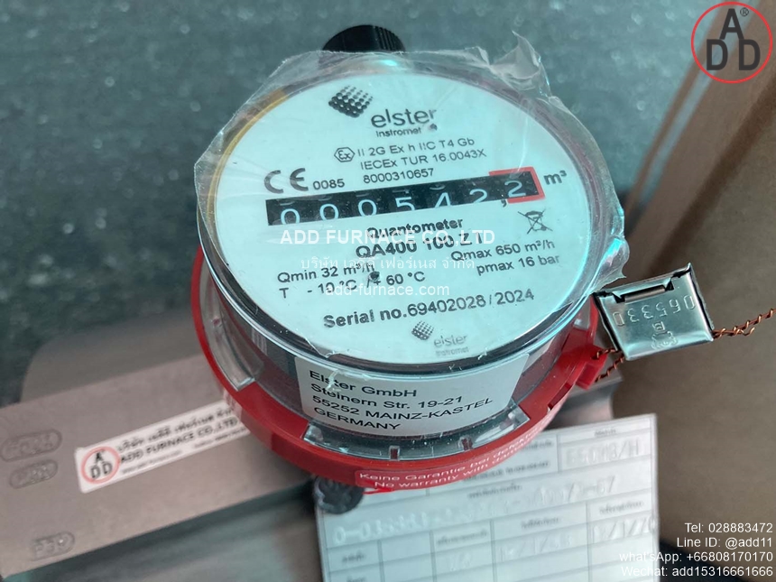 Quantometer QA400 100 ZI,Gas Meter QA400 Elster instromet(3)